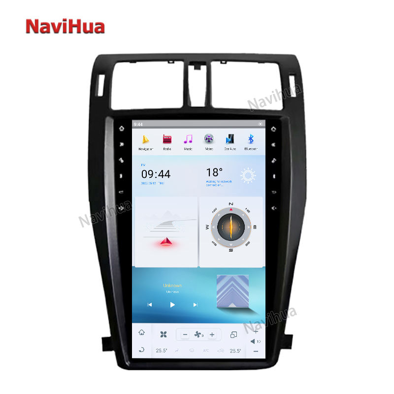 Vertical Style Android 9 For Toyota Land Cruiser Car Radio Multimedia GPS Stereo