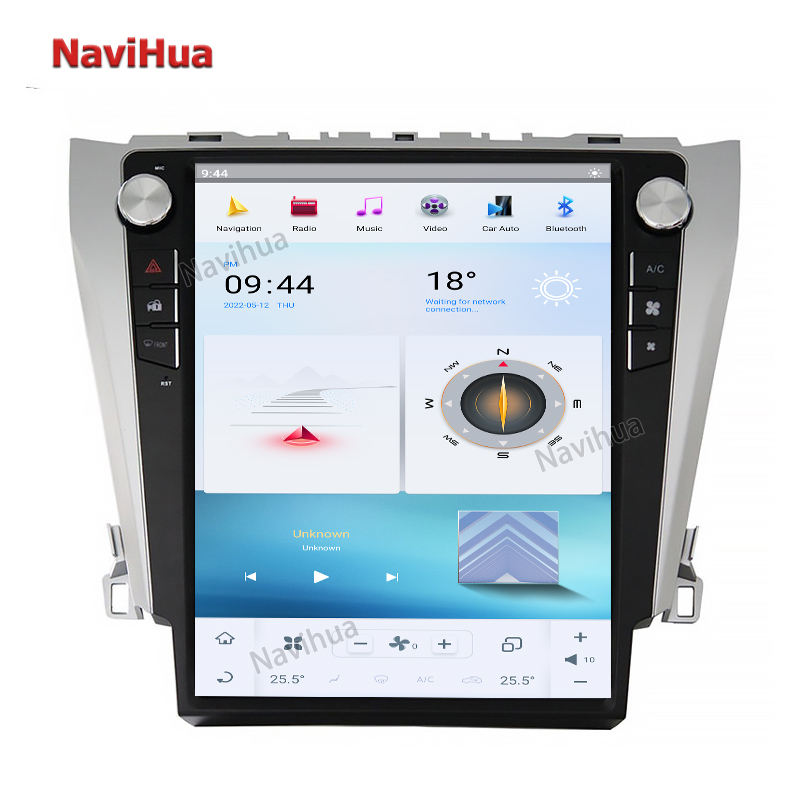 PX6 Tesla Screen Android Car GPS Navigation for Toyota Camry 12-15 Car Stereo 