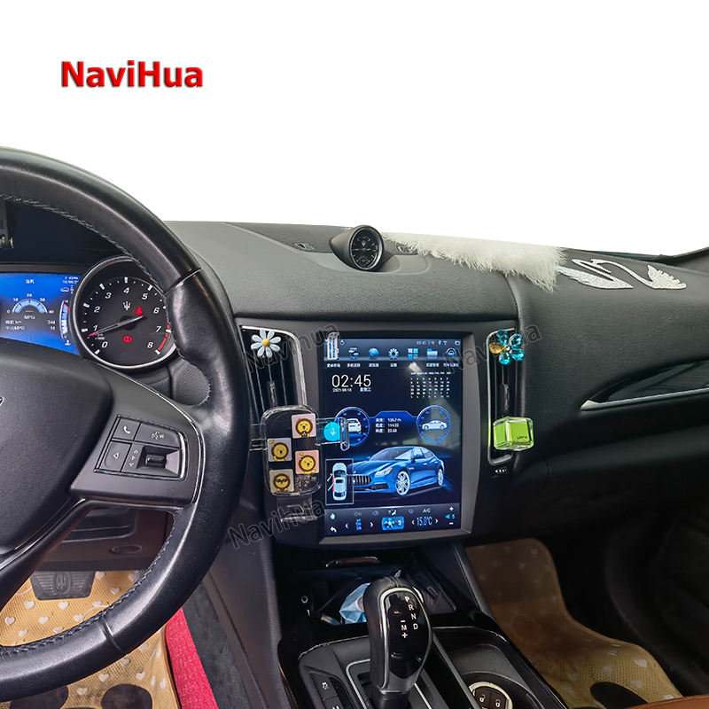 Tesla Style Car GPS Navigation Stereo Radio Player Head Unit For MaseratiLevante
