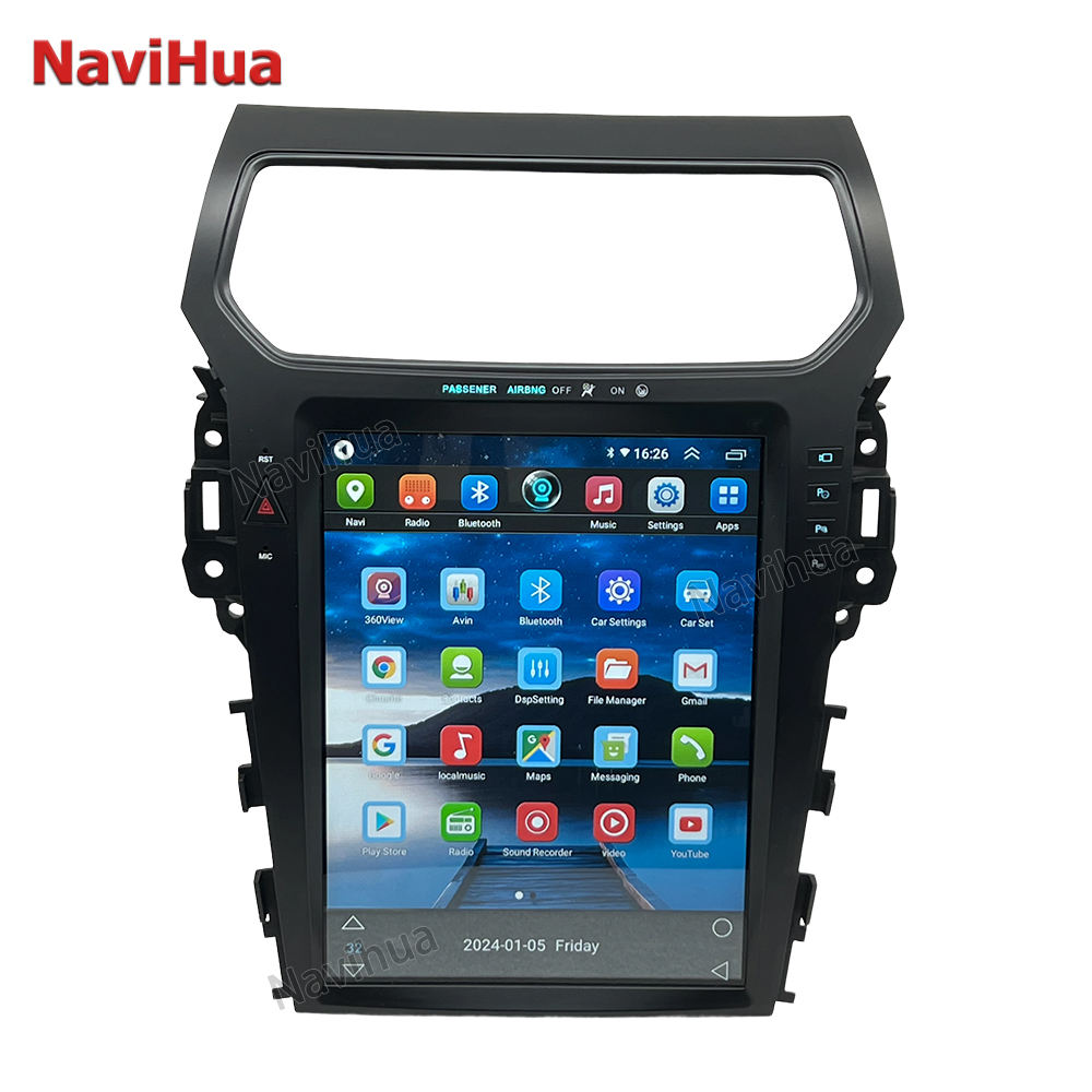 Touch Screen GPS Navi Carplay Stereo Android CarRadio for FordExplorer Autoradio