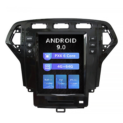  10.4 inch tesla style android car dvd player for Ford Mondeo 2007-2010