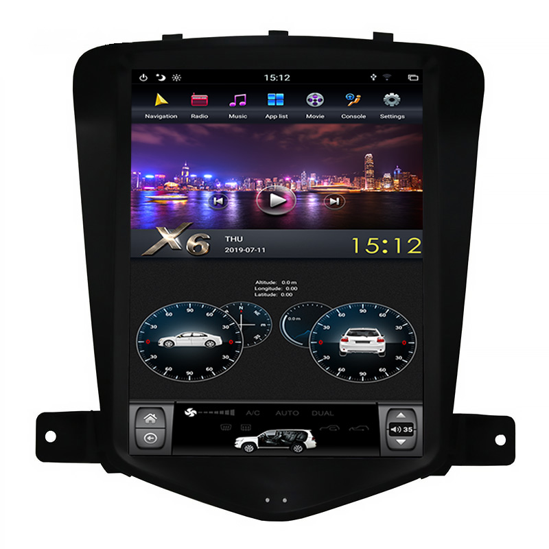 9.7 inch 2009-2013 Chevrolet Cruze vertical screen android car dvd player androi