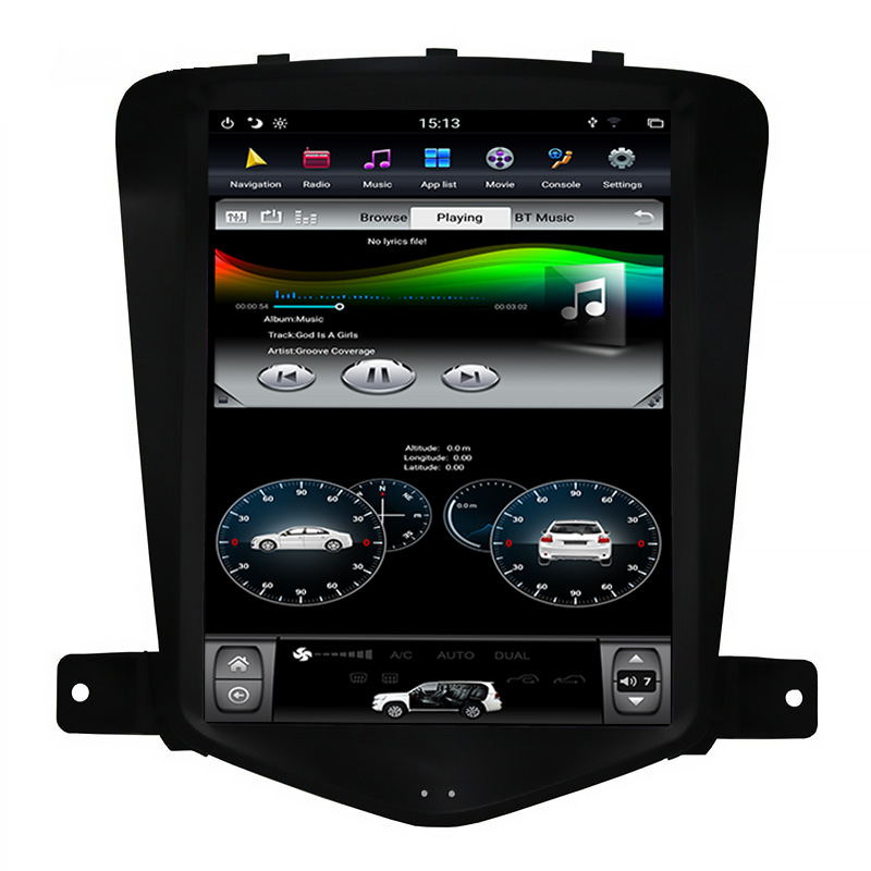 9.7 inch 2009-2013 Chevrolet Cruze vertical screen android car dvd player androi