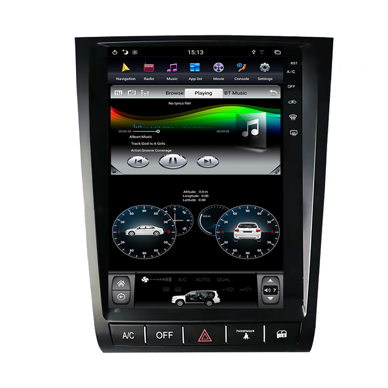 11.8 inch tesla style android car dvd player android 9 4+64GB