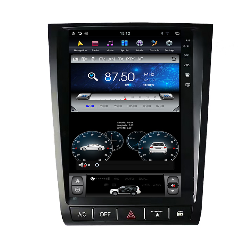 11.8 inch tesla style android car dvd player android 9 4+64GB