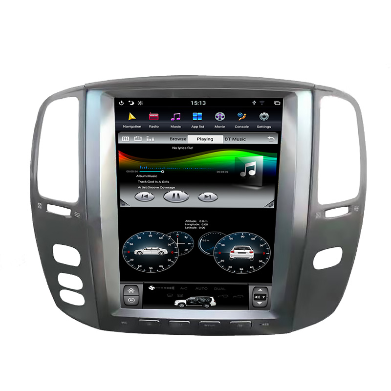 1992-2002 Land Cruiser  12.1 inch tesla style android car dvd player