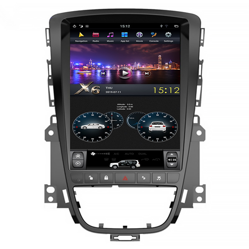 10.4 inch Opel Astra J  android 9 4+64GB Tesla style android car dvd player