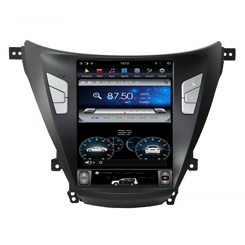  10.4 inch Hyundai Elantra 2002-2016  Tesla style android car dvd player