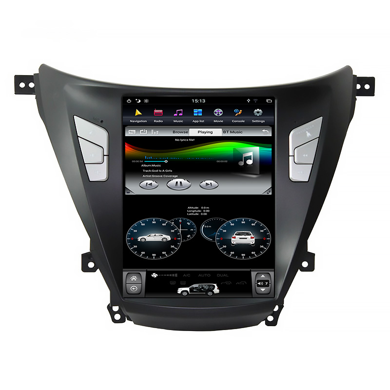  10.4 inch Hyundai Elantra 2002-2016  Tesla style android car dvd player