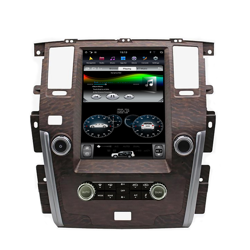 13.6 inch Nissan Patrol SE tesal style android car dvd player 