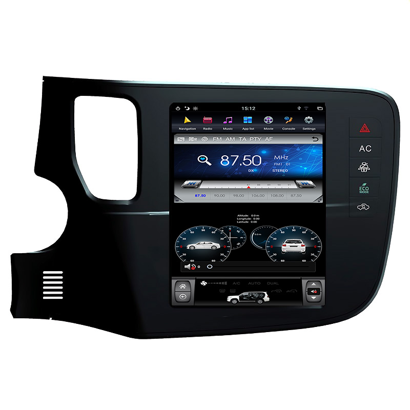  10.4 inch Mitsubishi outlander 2013-2019  car dvd player car audio system 