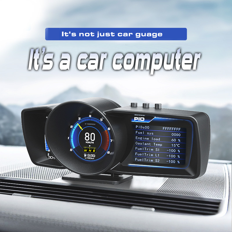  car smart Multifunction Digital Magician obd +gps meter car gauge mini OBD Live