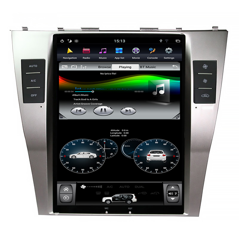 Retail Car Audio Video System Android Car DVD GPS Navigation For Toyota Camry