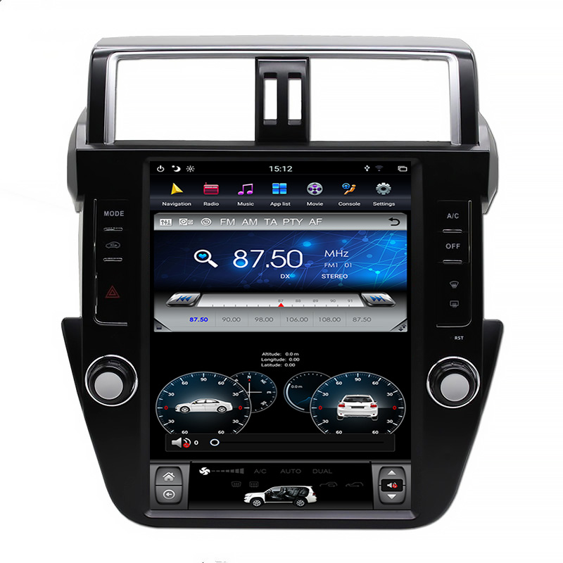 Hot Sale Android Car Radio Stereo GPS Navigation Player For Toyota Prado