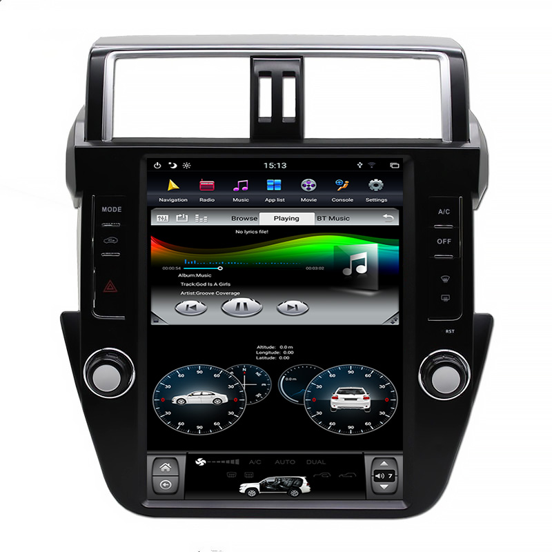 Hot Sale Android Car Radio Stereo GPS Navigation Player For Toyota Prado