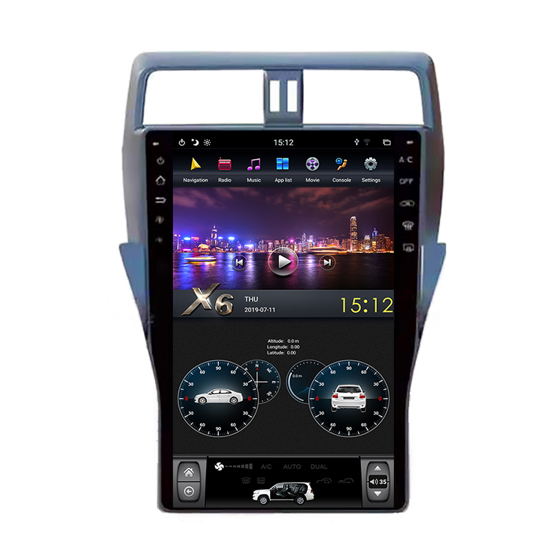 Hot Sale Android Car Multimedia And Navigation System For Toyota Prado