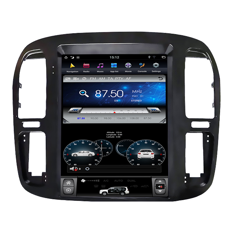 Factory Car Multimedia Stereo Audio System For Toyota Land Cruiser LC