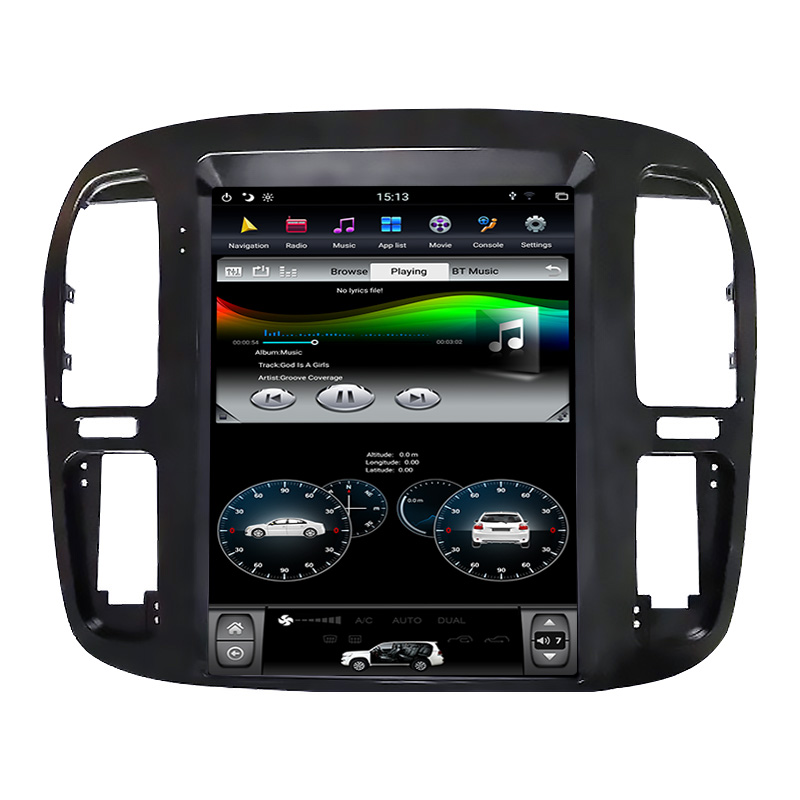 Factory Car Multimedia Stereo Audio System For Toyota Land Cruiser LC