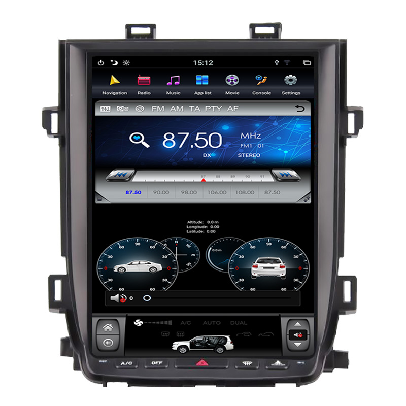 Factory Car DVD Player Auto Radio Stereo GPS Audio For Toyota Alphard