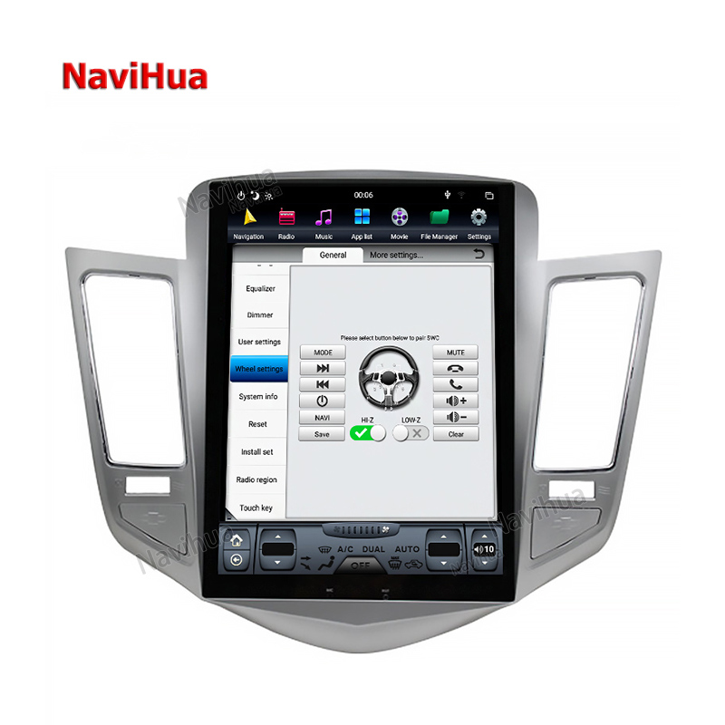 Hot Sale Car Autoradio Bluetooth Android DVD Player For Chevrolet Classic Cruze 