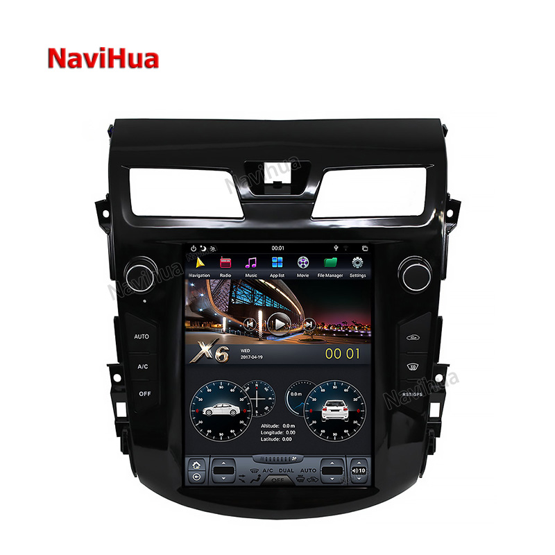 Factory Car Bluetooth DVD Player GPS Navigation System Nissan Teana