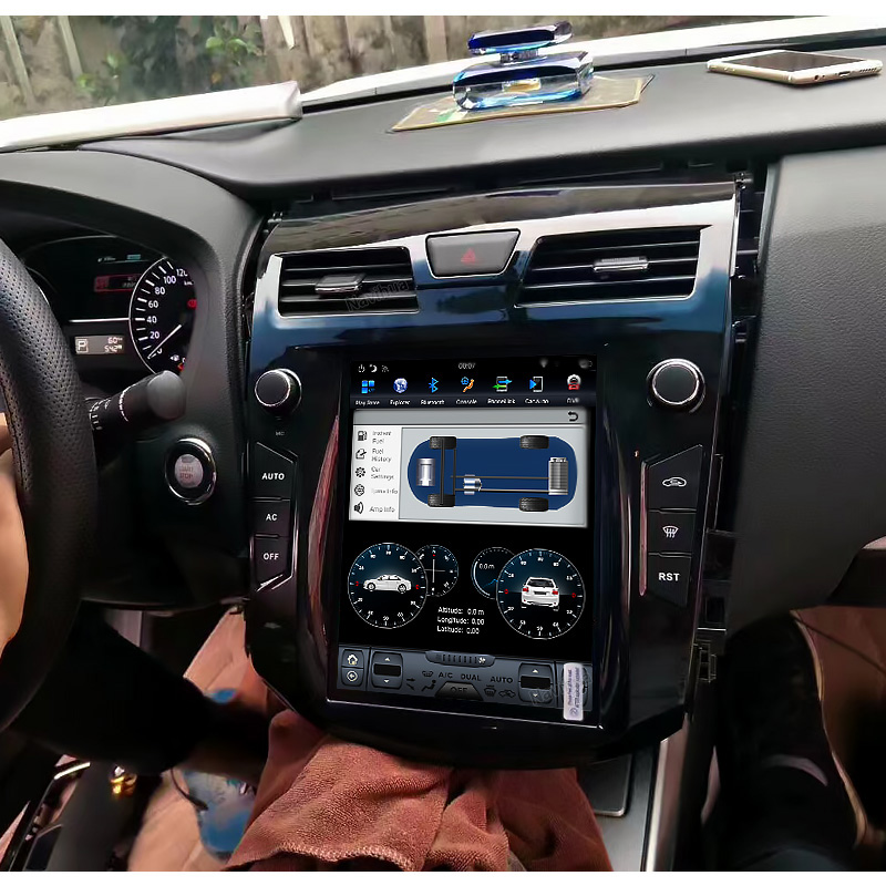 Factory Car Bluetooth DVD Player GPS Navigation System Nissan Teana