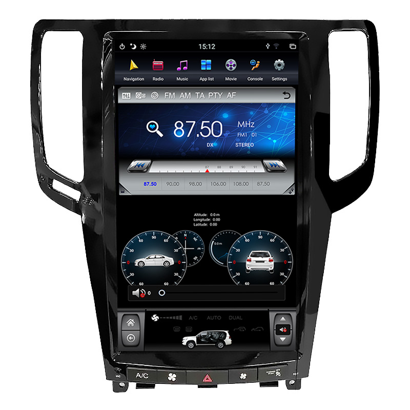 Wholesale Car Multimedia Automotive GPS Navigation Monitor For Infiniti