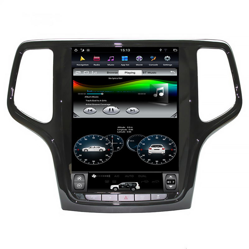 Wholesale Car Radio Android Head Unit Monitor Navigation For Jeep Grand Cherokee