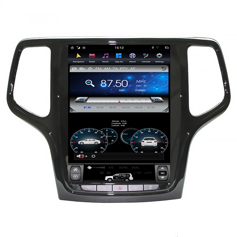 Wholesale Car Radio Android Head Unit Monitor Navigation For Jeep Grand Cherokee