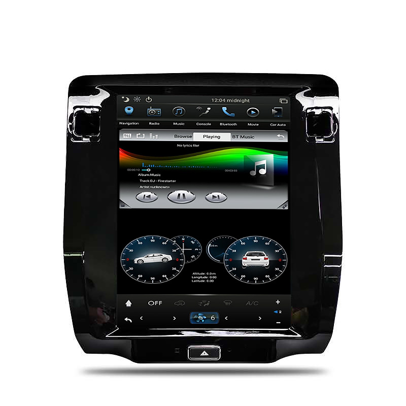 Customize Tesla Style Vertical Screen Car GPS Navigaiton For Maserati Quattropor