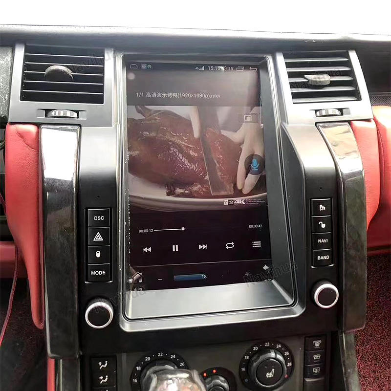 Car DVD Player GPS Navigation Tesla Screen For Land Rover Range Rover Sport 