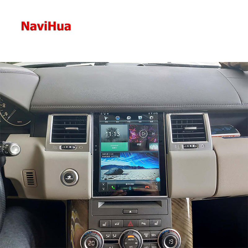 Vertical Screen PX6 Car dvd player Gps Navigation for Range Rover Sports10-2013