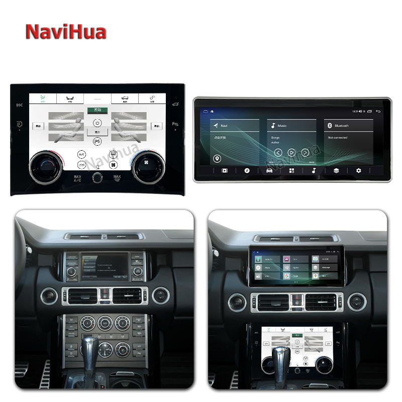 Car GPS Navigation And Car AC Condition Control Panel For Land Range V8 05-2012