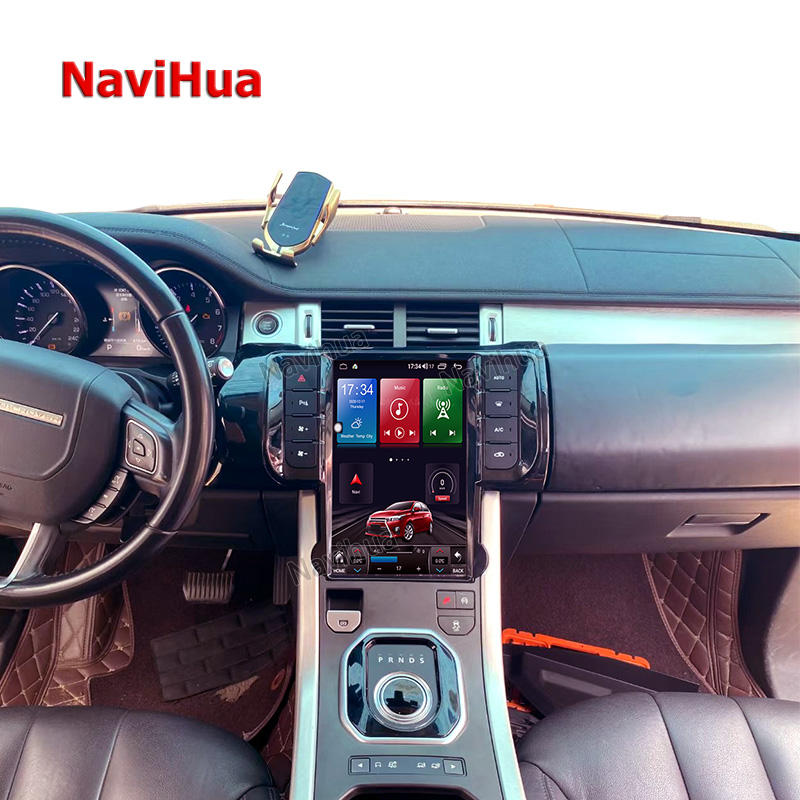 Vertical Screen Car Touch Screen Multimedia for Tesla StyleRange Rover Evoque