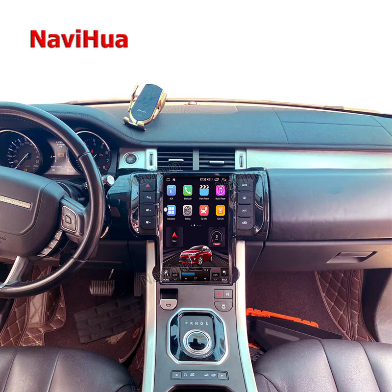 Vertical Screen Car Touch Screen Multimedia for Tesla StyleRange Rover Evoque