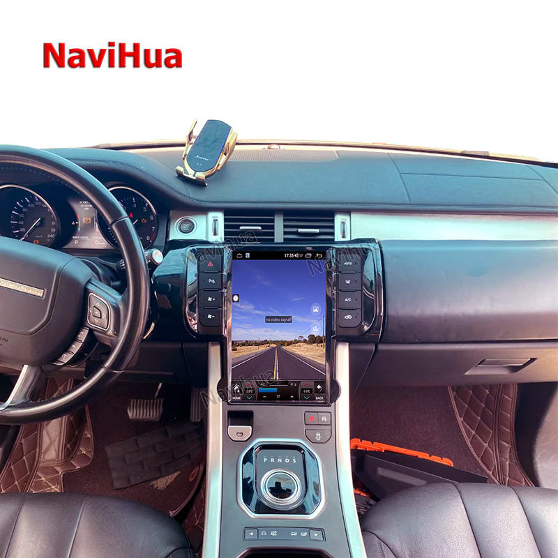 Vertical Screen Car Touch Screen Multimedia for Tesla StyleRange Rover Evoque