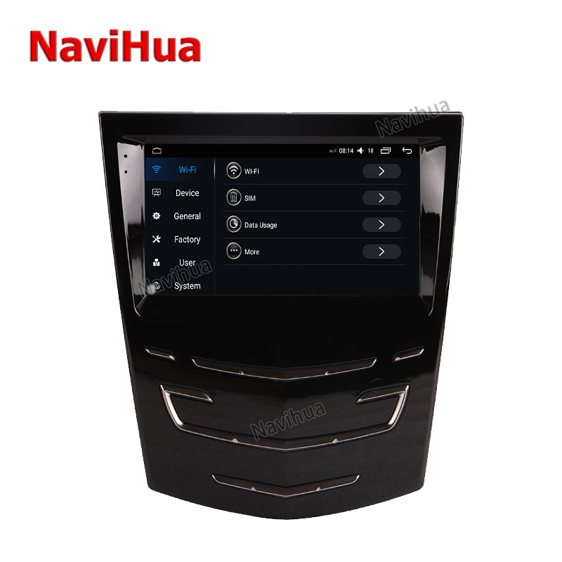 Tesla Style Car DVD Player Auto Carplay GPS Navigation For Cadillac ATS XTS ATSL