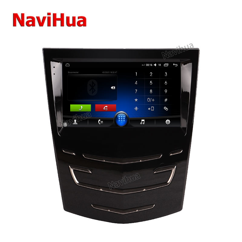 Tesla Style Car DVD Player Auto Carplay GPS Navigation For Cadillac ATS XTS ATSL