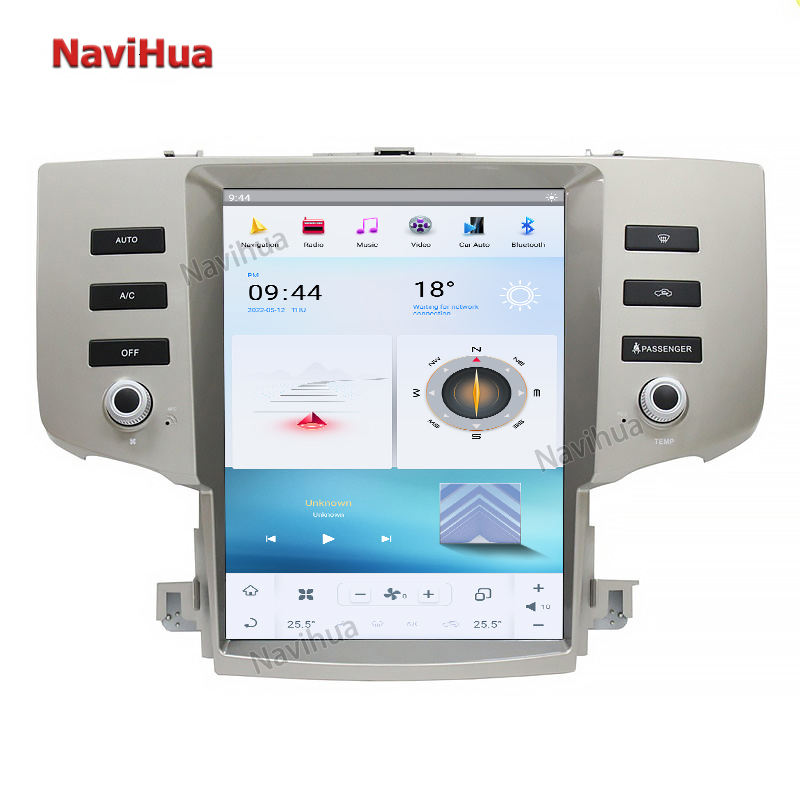 NaviHua 4+32 Vertical Screen Car Multimedia Player For Toyota Mark X Reiz 05-09