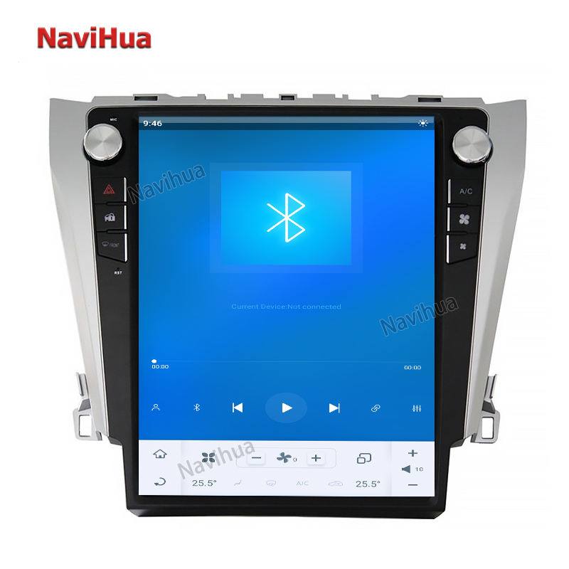 Tesla Style Vertical Screen Car Dvd Player Gps Navigation for Toyota Camry 12-16