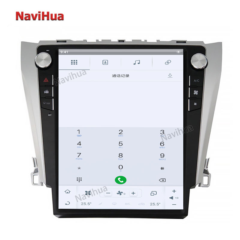 PX6 Tesla Screen Android Car GPS Navigation for Toyota Camry 12-15 Car Stereo 