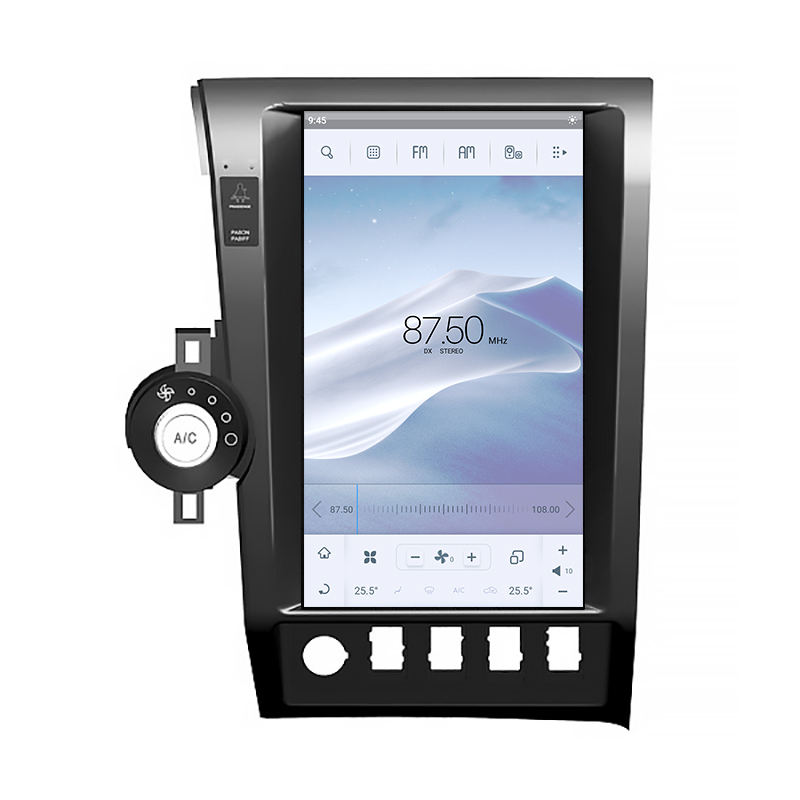 Vertical Screen for Tesla Style Car Dvd Player Gps Navigation For Toyota Tundra 