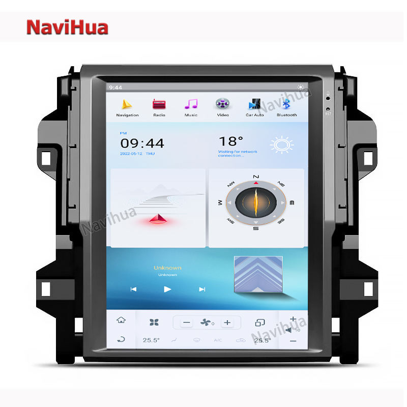 Vertical Screen Tesla Style Android Car Dvd Player Gps Navigation For Fortuner