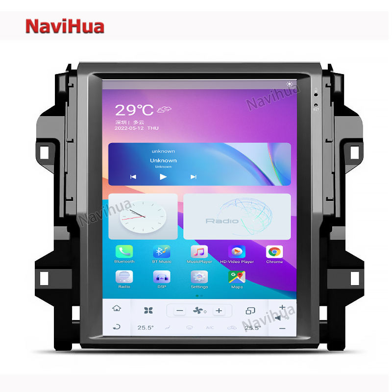 Vertical Screen Tesla Style Android Car Dvd Player Gps Navigation For Fortuner