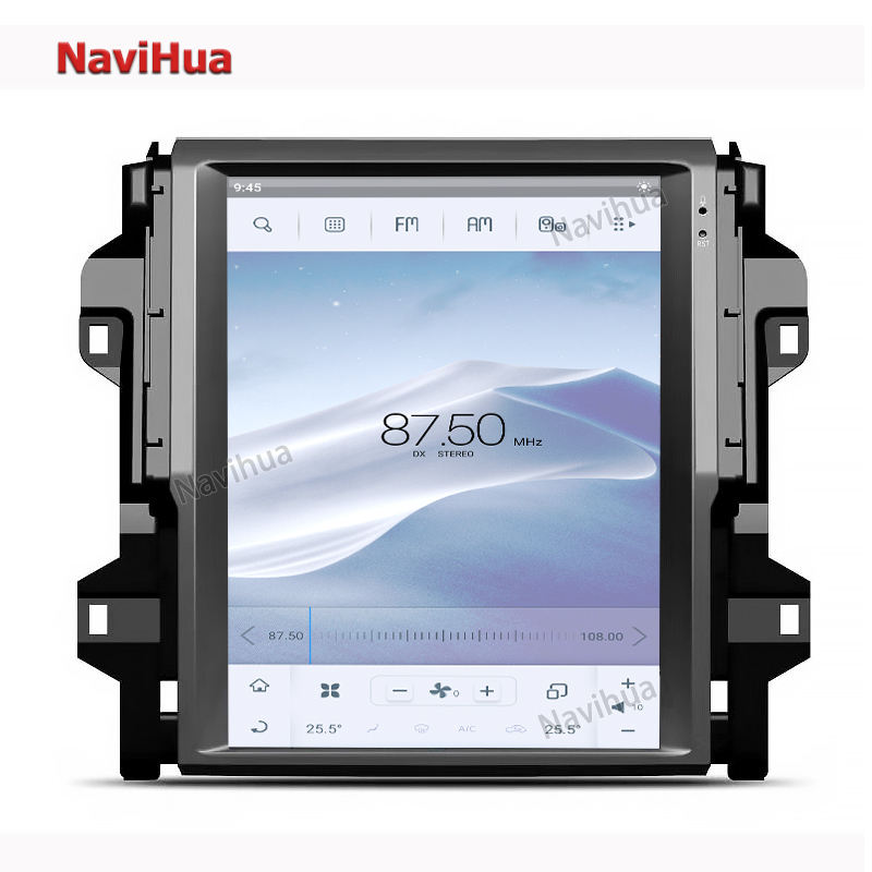 Vertical Screen Tesla Style Android Car Dvd Player Gps Navigation For Fortuner