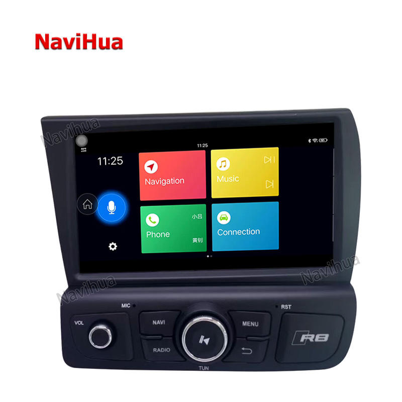 Car DVD Hand Drive Radio Stereo Multimedia Player With GPS Navigation For AudiR8