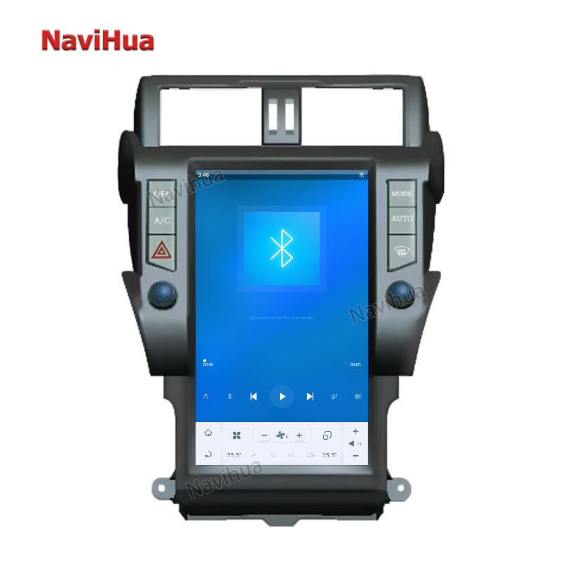 GPS Navigation Android Car Radio Auto Vertical Screen Auto For Toyota Prado