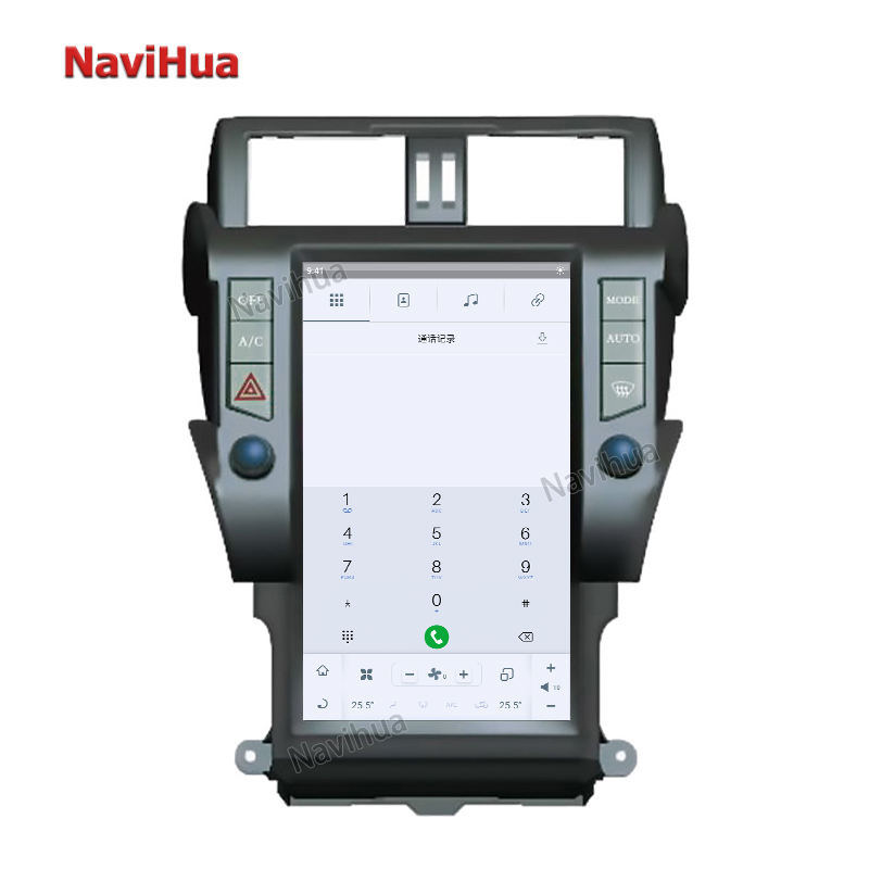 GPS Navigation Android Car Radio Auto Vertical Screen Auto For Toyota Prado