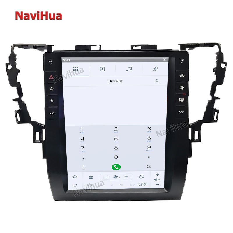 Tesla Style Vertical Large Screen GPS Navigation For Toyota Alphard 30 2015-2019