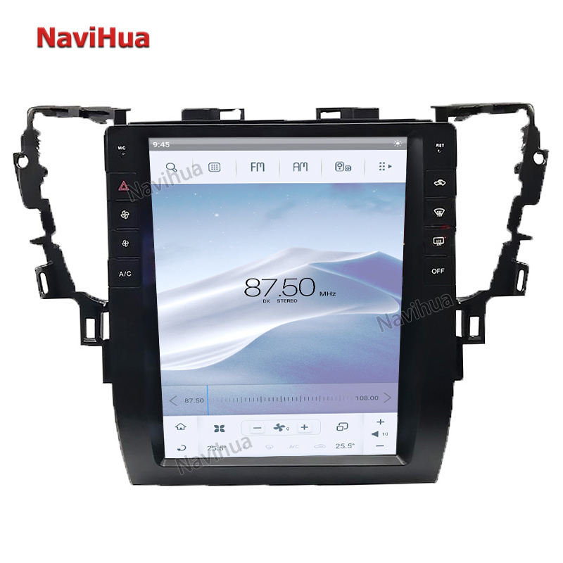 Tesla Style Vertical Large Screen GPS Navigation For Toyota Alphard 30 2015-2019